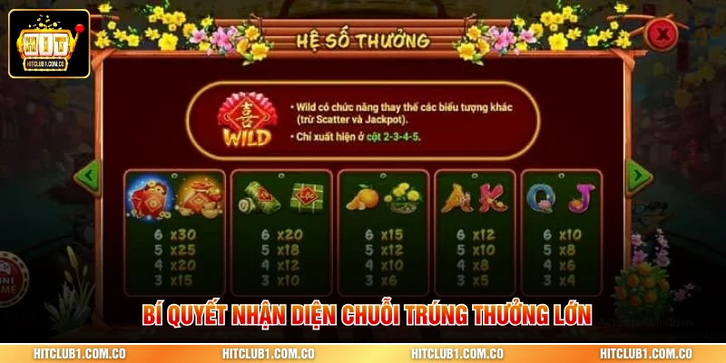 Bí quyết nhận diện chuỗi trúng thưởng lớn 