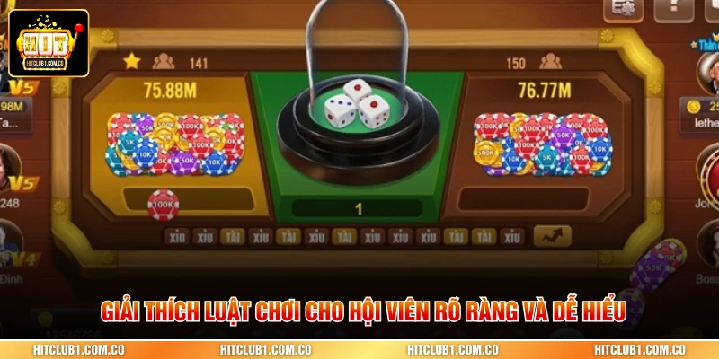 Giải thích luật chơi cho hội viên rõ ràng và dễ hiểu