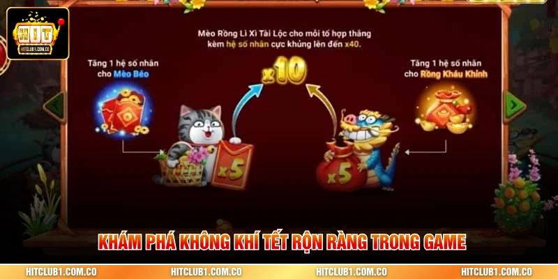 Khám phá không khí Tết rộn ràng trong game