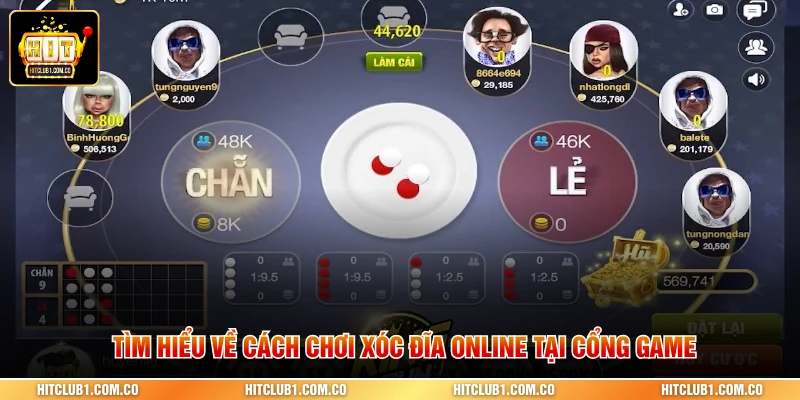 Tìm hiểu về cách chơi Xóc đĩa online tại cổng game