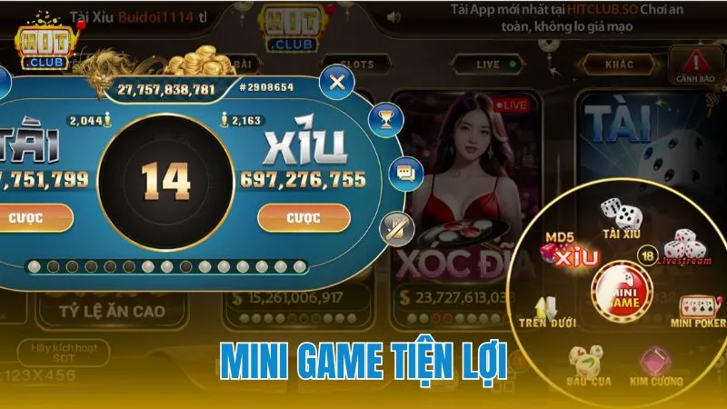 Mini Game: Giải trí nhanh gọn, thắng tiền thần tốc